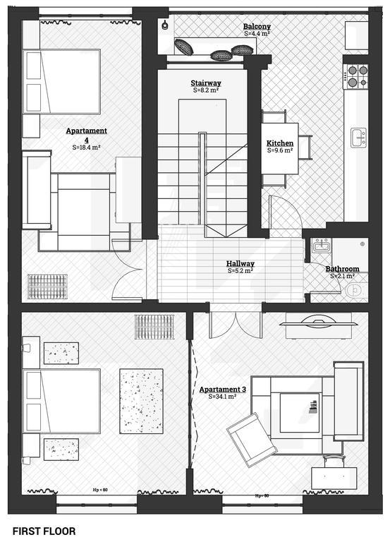 Apartment House Тимишоара Экстерьер фото